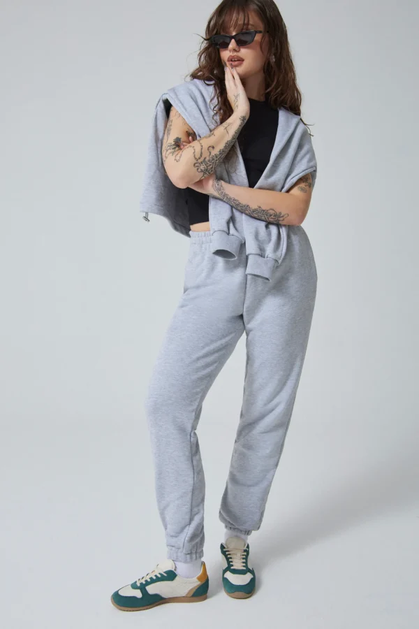 spodnie dresowe jogger DASH gray