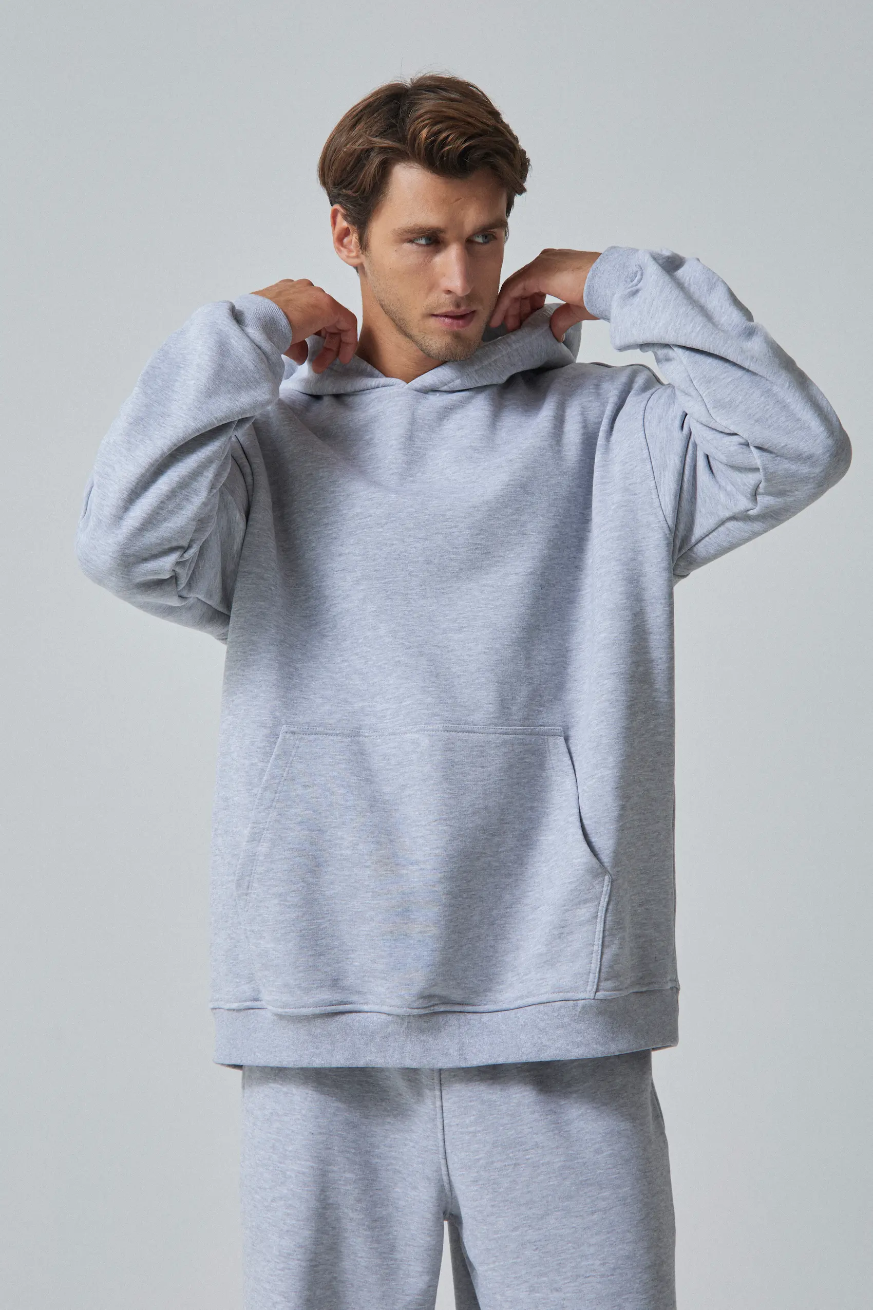 haze-gray-new-1 bluza z kapturem HAZE gray - obrazek 1